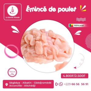 Emincé de poulet GF