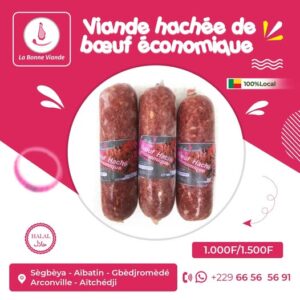 Viande hachée de bœuf GF