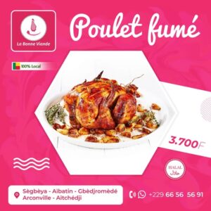 Poulet chair fumé