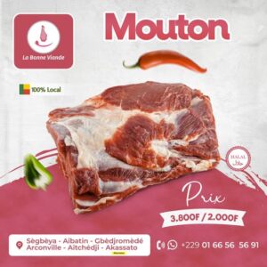 Mouton frais PF