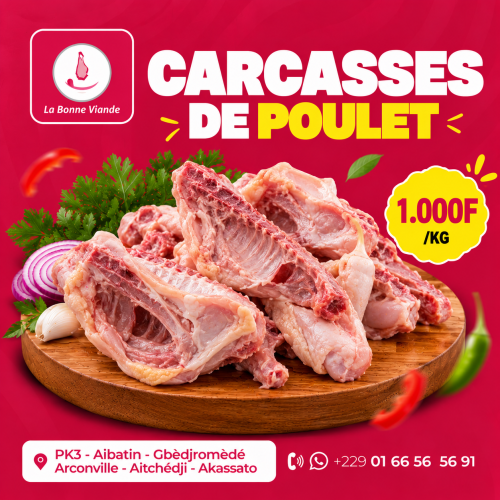 Carcasse de poulet