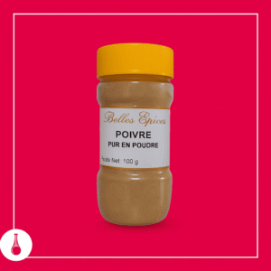 Poivre pur en poudre de "Belles épices"