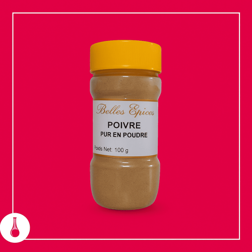 Poivre pur en poudre de « Belles épices »