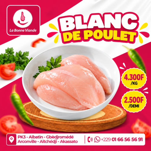 Blanc de poulet