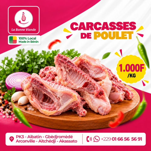 Carcasse de poulet