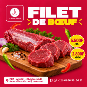 Filet de bœuf kg