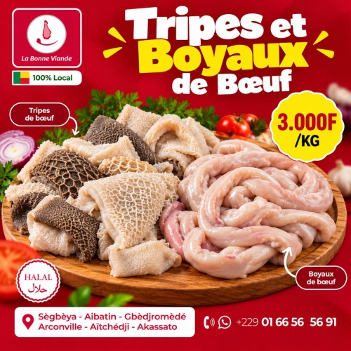 Tripes de bœuf