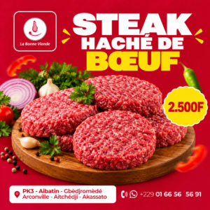 Steak haché de boeuf